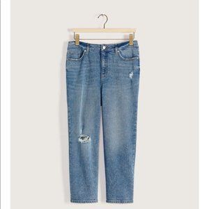 Addition Elle straight leg blue jeans size 10